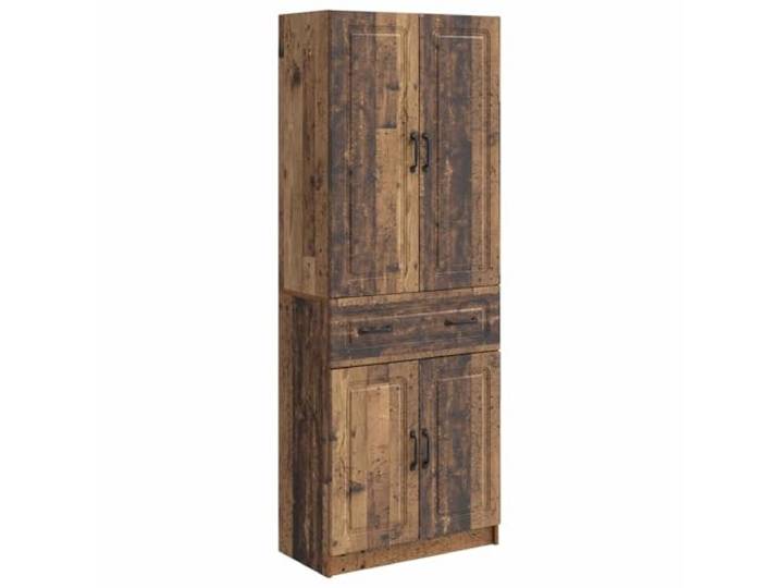 PUGYNBK Schrank-Set, 2 Stück, aus technischem Holz Wetterfest, faltbar, zur Aufbewahrung, ideal für drinnen und draußen
