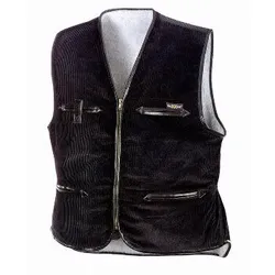 CRAFTLAND Breitcordweste BUCHHOLZ 1878 gefüttert Gr. L schwarz