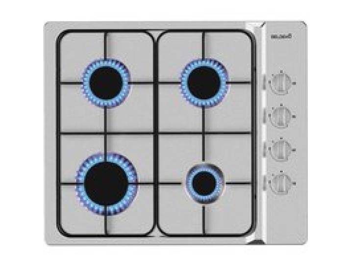 BELDEKO Plaque Gaz 4 Feux 7500W Inox Encastrable - Marque Française