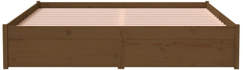 Alpen Home Maresca Solid Wood Bed honey brown Small Single (2'6')