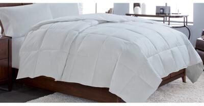 Down Comforter Warmth & Joy by JLJ in White (Size KING)