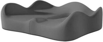 Inspired Finds Ergonomic Memory Foam Coccyx Seat Cushion Tailbone Pressure Relief Chair Pad grey