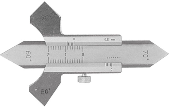 HOLEX Jauge pour cordons de soudure avec coulisseau (477600)
