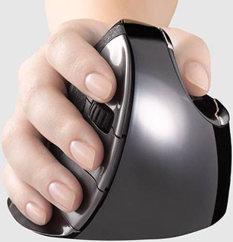 Evoluent D Small Ergonomische Maus Funk Laser Ergonomisch