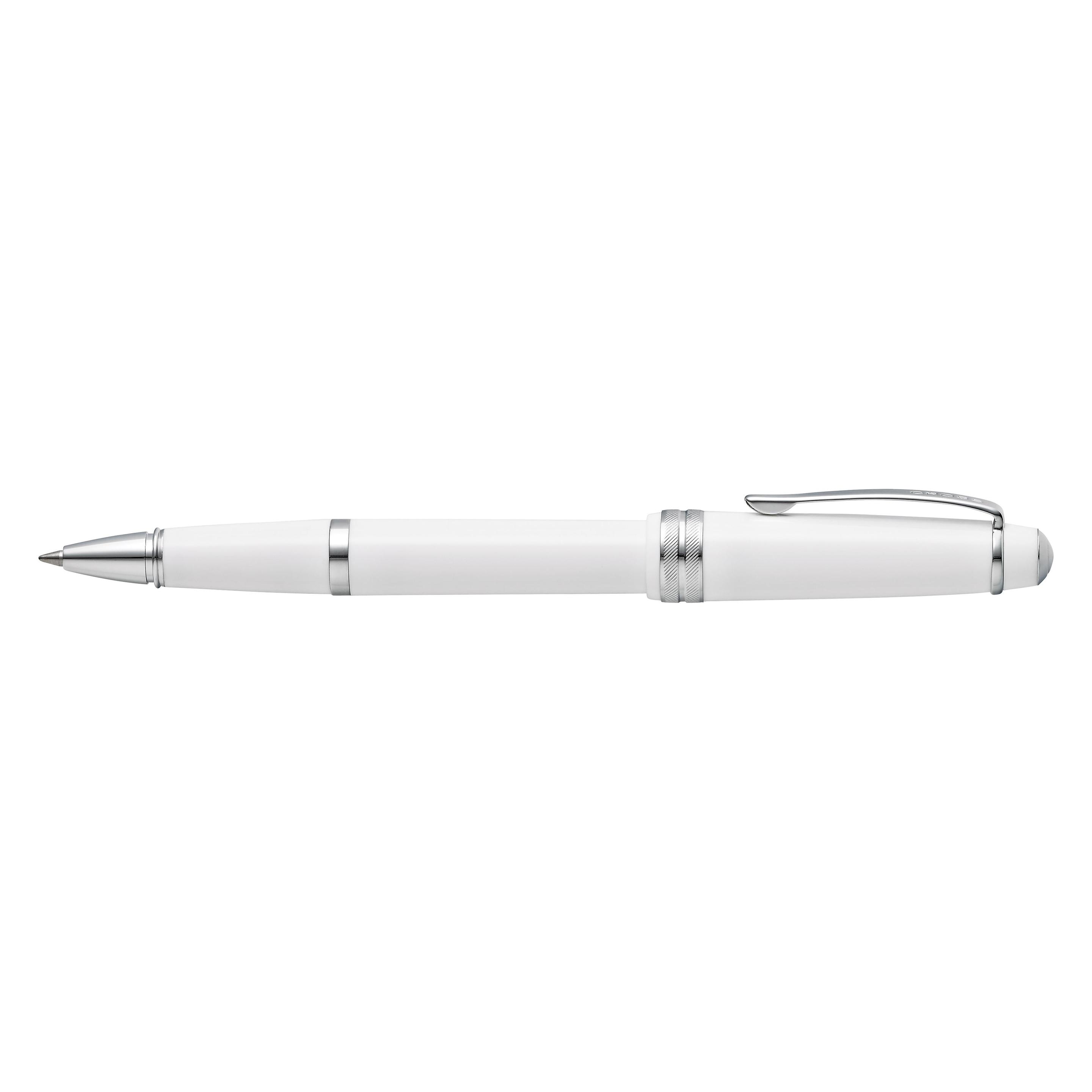 Cross Rollerball Bailey Light Weiss-Lack F Geschenkbox (1x) (AT0745-2)