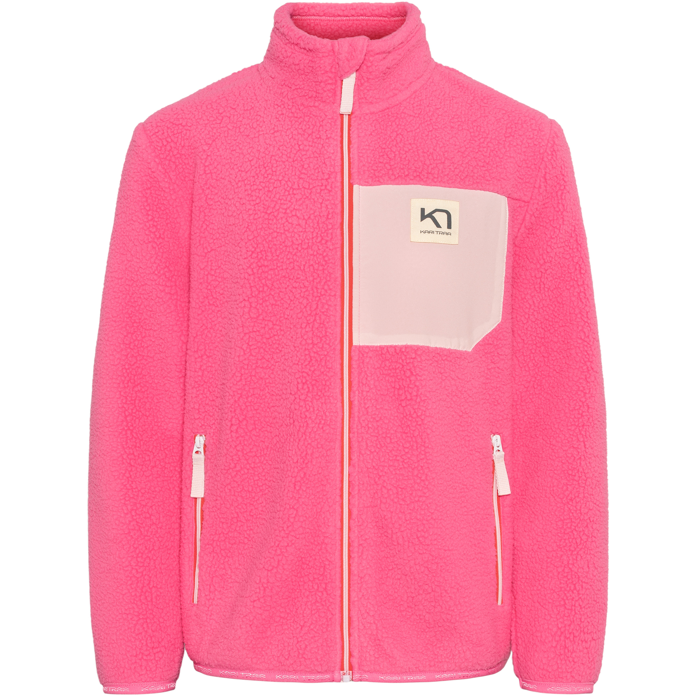Kari Traa Røthe Fleece Kinder Fleecejacke pink Größe 140 Lifestyle Atmungsaktiv