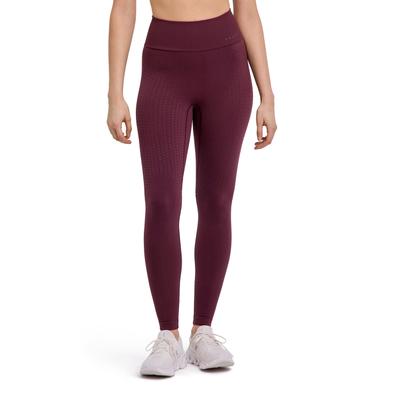 Funktionstights FALKE "Cellulite Control light", Damen, Gr. XS, N-Gr, lila (mahogany (8344)), Hosen