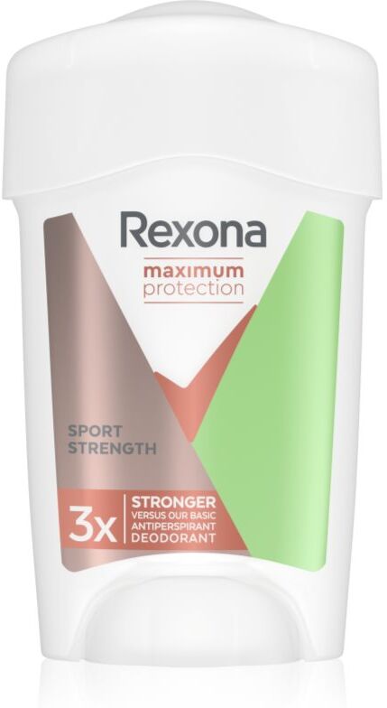 Rexona Maximum Protection Sport Strength Antitranspirant-Creme gegen übermäßiges Schwitzen 45 ml