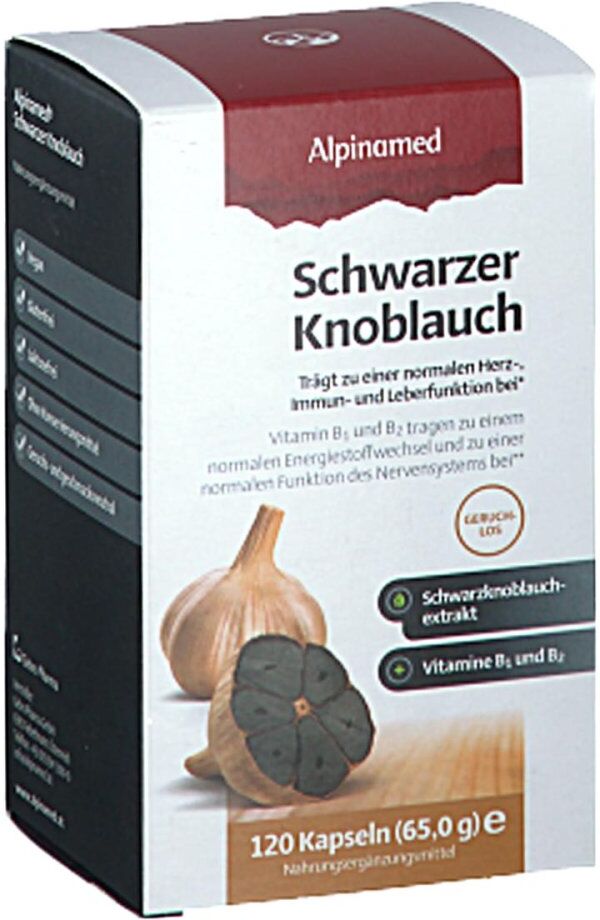 Alpinamed Schwarzer Knoblauch Kapseln 120stk
