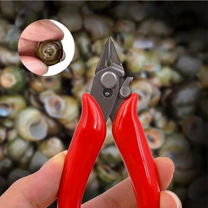 INF 3,5-Zoll Mini 170 Seitenschneider – Präzisions-Seitenschneider aus Kohlenstoffstahl Rot