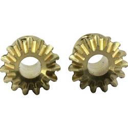 Sol Expert Z15K5 Messing Micro-Zahnradsatz Metallzahnräder (Ø x H) 8.2 mm x 4.9 mm 2 St.