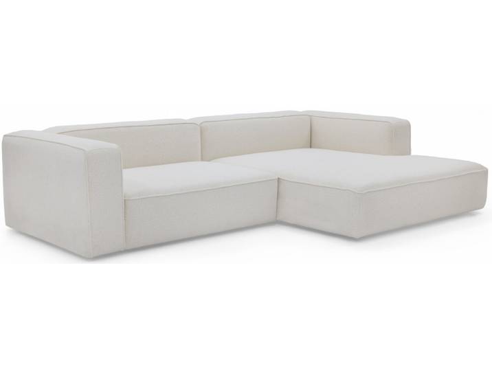 Z2 Ecksofa MODENA, creme, Webstoff