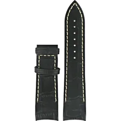 Certina - Leder Ds Prince Lederband Braun, Ohne Schnalle C610015235 - alligator-prägung,braun,kalb