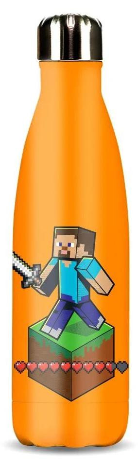 Paladone Minecraft Aluminium Waterfles 600ml