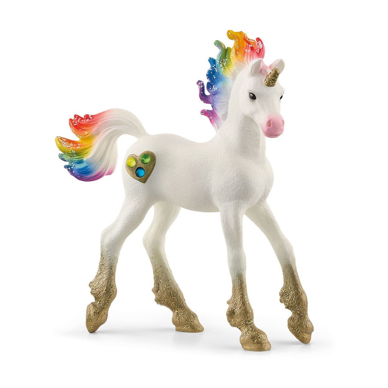 Schleich Bayala Regenbogeneinhorn Fohlen