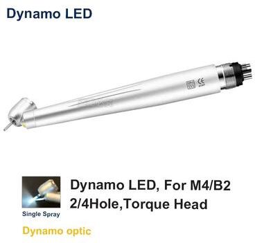 Inspired Finds Dental 45 LED High Speed Handpiece Push Button E Generator With Water Spray 2 Holes
