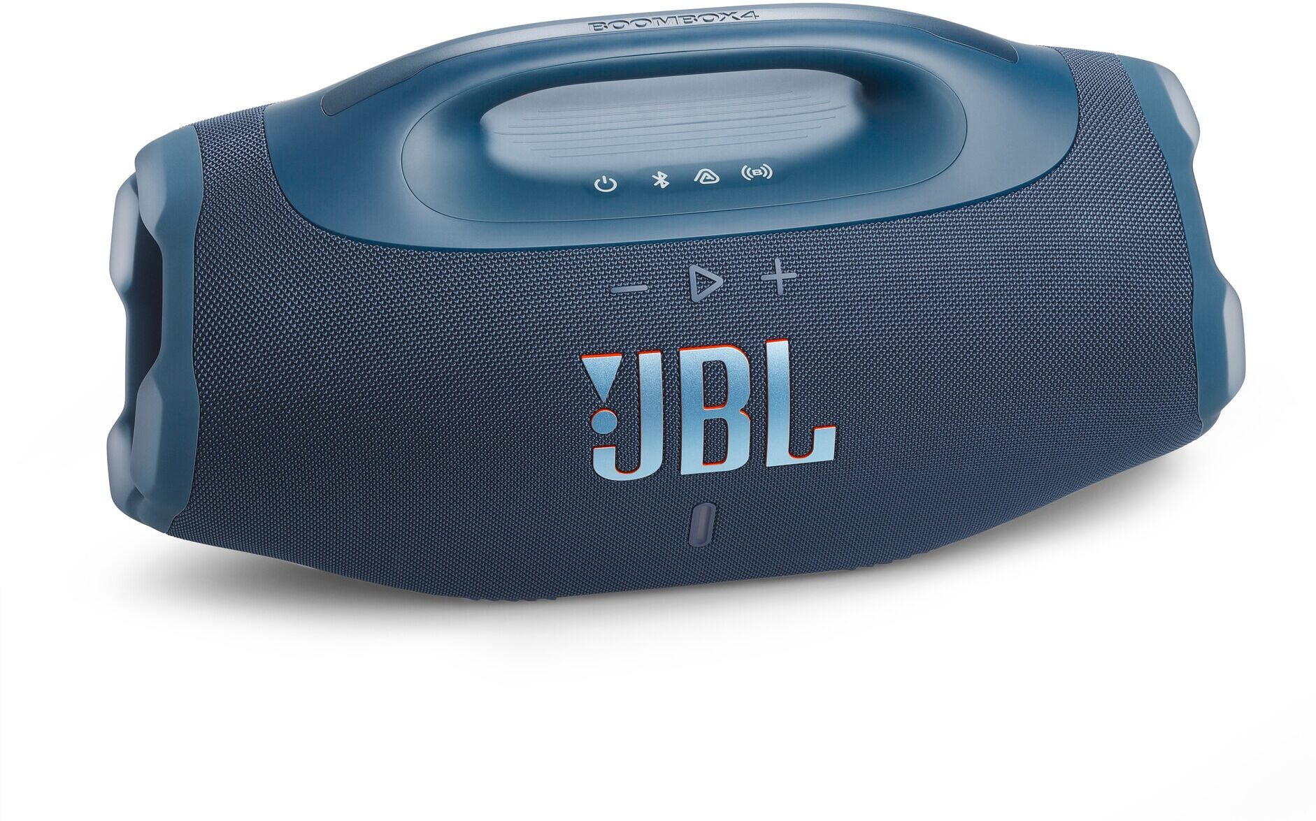JBL Bluetooth-Lautsprecher "Boombox 4", blau, B:56,5cm H:34,5cm T:25,6cm, Lautsprecher, Akku austauschbar für noch längeren Musikgenuss