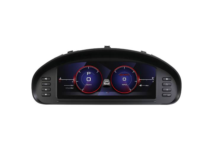 Affichage numérique du tableau de bord pour Peugeot 407 407SW 2004 2005 2006 -2010, compteur de vitesse, cockpit virtuel
