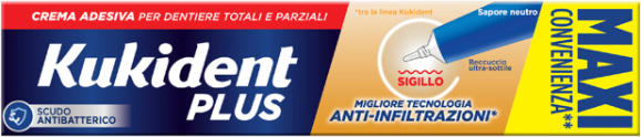 Kukident Plus Sigillo Anti Infiltrazioni Aroma Neutro 57 g
