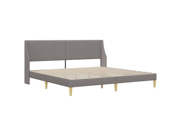 SKTQYQO Bettgestell aus Sperrholz mit Kopfteil Modernes Design, einfache Montage, 140 kg Tragkraft, flexible Latten