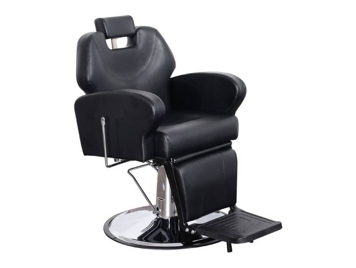 Barberpub Stuhl Barberpub hydraulischer Friseurstuhl Friseursessel 8907BK, Höhenverstellbar
