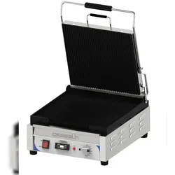 Panini Grill XL Premium Kompakt - Gerillt / Gerillt - mit Timer CGPRRXLPT Casselin