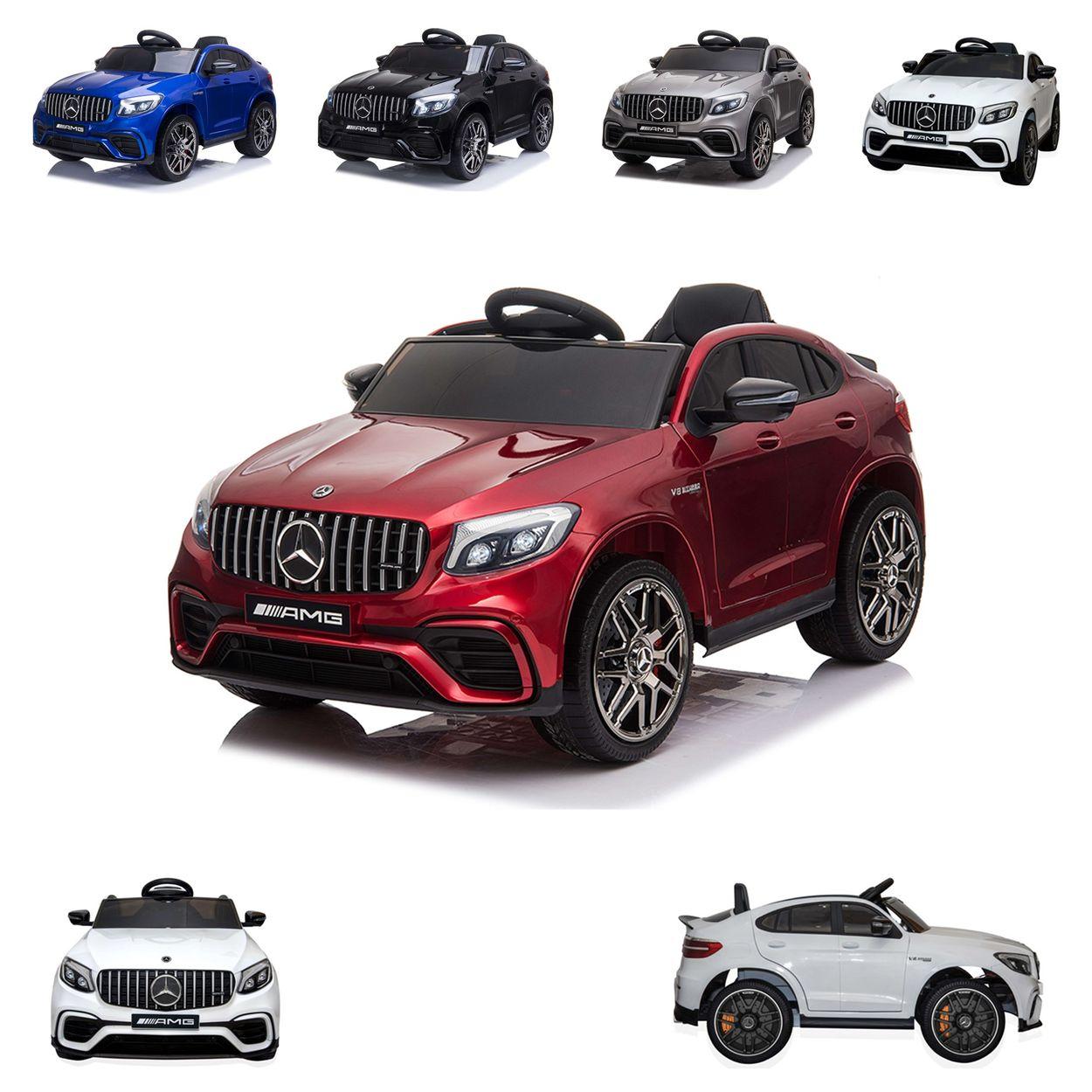 Moni Kinder Elektroauto Mercedes AMG GLC 63S, EVA-Reifen, Musik, Fernbedienung