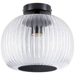 Paulmann 71146 Ruya Deckenleuchte E27 60 W Glas, Schwarz (matt)