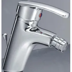 Kaja Platinum Bidetarmatur-Einhebelmischer, mit Ablaufgarnitur chrom, 57220-C 57220-C
