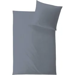 Hefel Bettwäsche Classic Uni platin Deckenbezug 200x200 cm