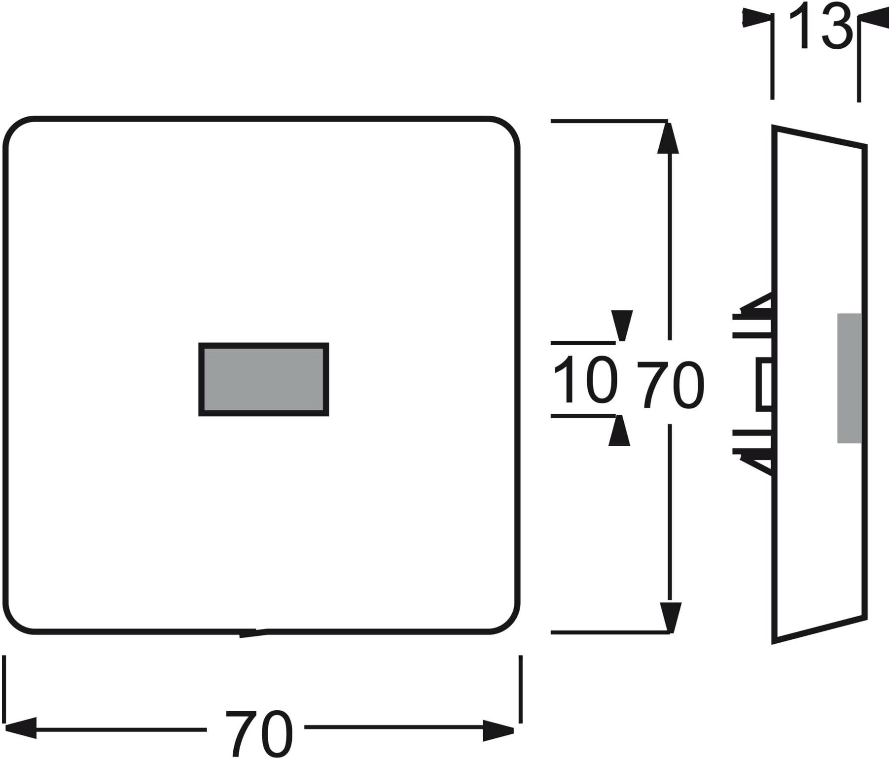 Busch-Jaeger Wippe aws offen für Symbol 2120-34 (2CKA001731A1635)