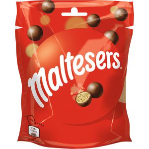 Maltesers Schokobonbons Standbeutel, mit Malzfüllung & Milchschokolade, 93g