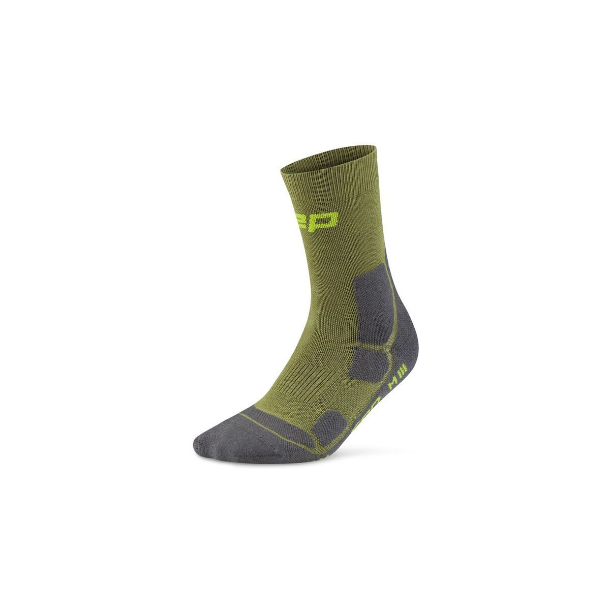CEP Hiking Mid Cushion Socks, Mid Cut, Women olive/grey (779) II WP7CKT2