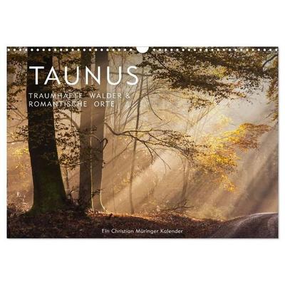 Taunus - Traumhafte Wälder und romantische Orte (Wandkalender 2027 DIN A3 quer), CALVENDO Monatskalender
