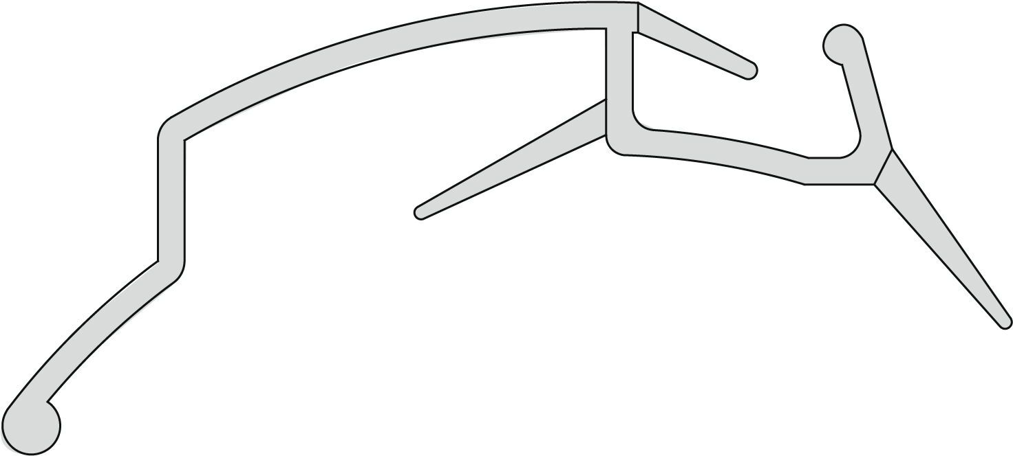 Kermi Ibiza 2000 replacement seal vertical, 2529779