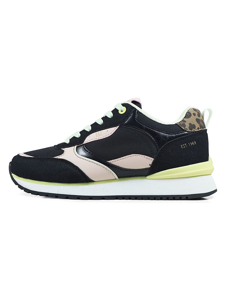 GAP Sneakers "Wonder Spirit City" in Schwarz/ Rosa - 40