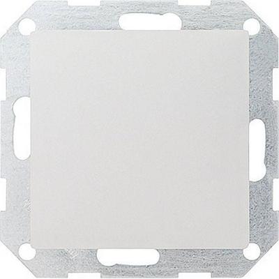 GIRA Abdeckung Blindabdeckung System 55, Standard 55, E2, Event, Event Klar, Event Opak, Esprit, ClassiX Sauber-Weiß (glänzend) 0268 03