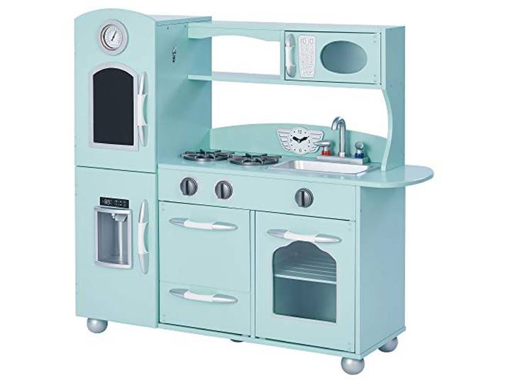 Minze Kinderküche Spielküche Kinderspielküche Holzküche Teamson Kids TD-11414M