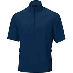 Mizuno Motion Half Zip Waterrepellent Light Wind Top Herrenjacke - Estate Blue / S