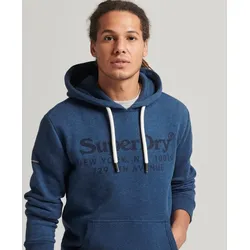 Mode&Accessoires SUPERDRY SUPERDRY Herren Hoodie/Kapuzenshirt Vintage Venue Tonal - Bright Blue Marl - L