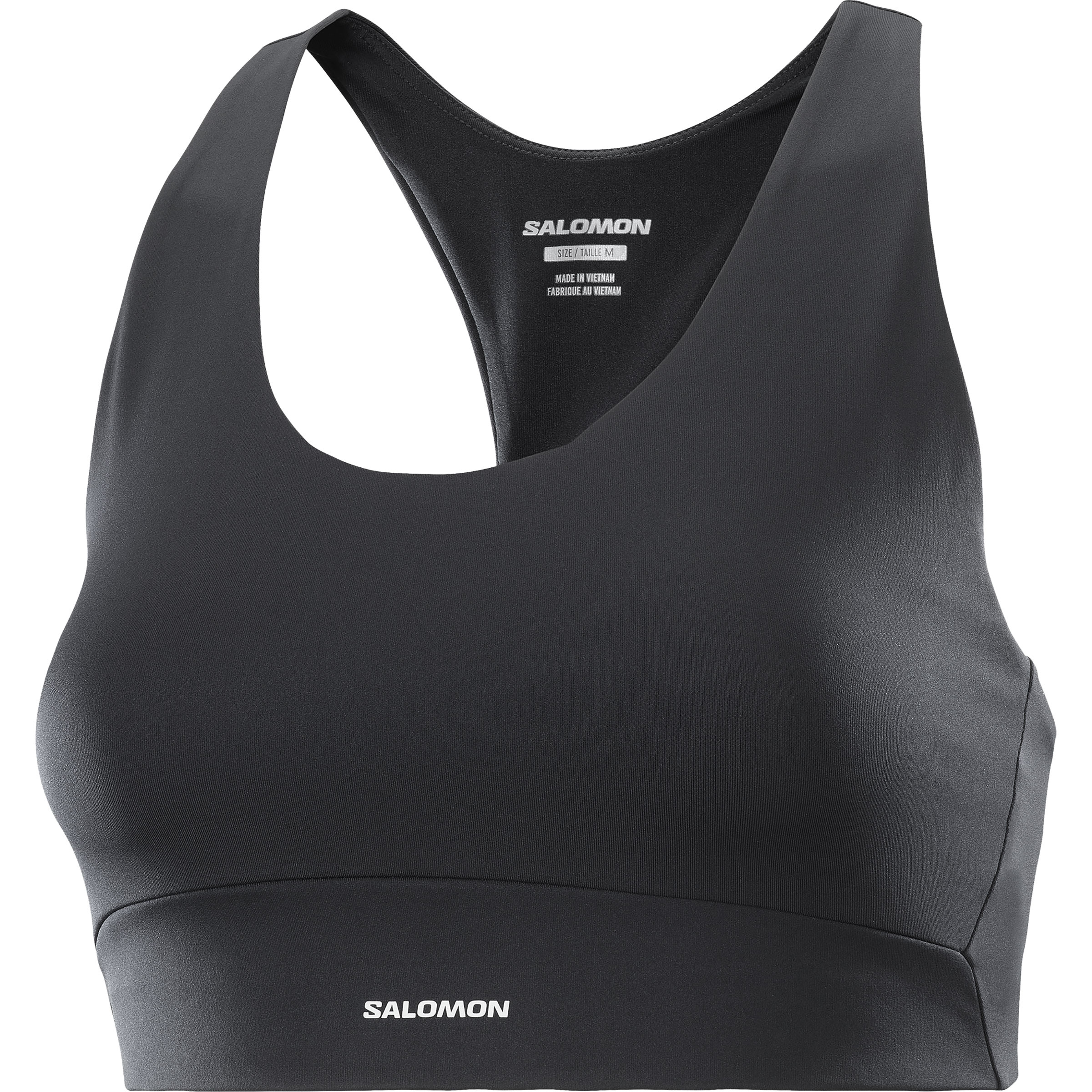 Salomon SHKout Core Sport BH Damen Sport-BHs schwarz Größe S Elastisch