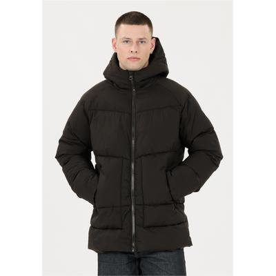 Outdoorjacke VIRTUS "Mackey", Herren, Gr. 3XL, schwarz, 100% Polyester, unifarben, normal, hoch geschlossener Ausschnitt, Jacken Outdoorjacke, mit wasserabweisender Eigenschaft