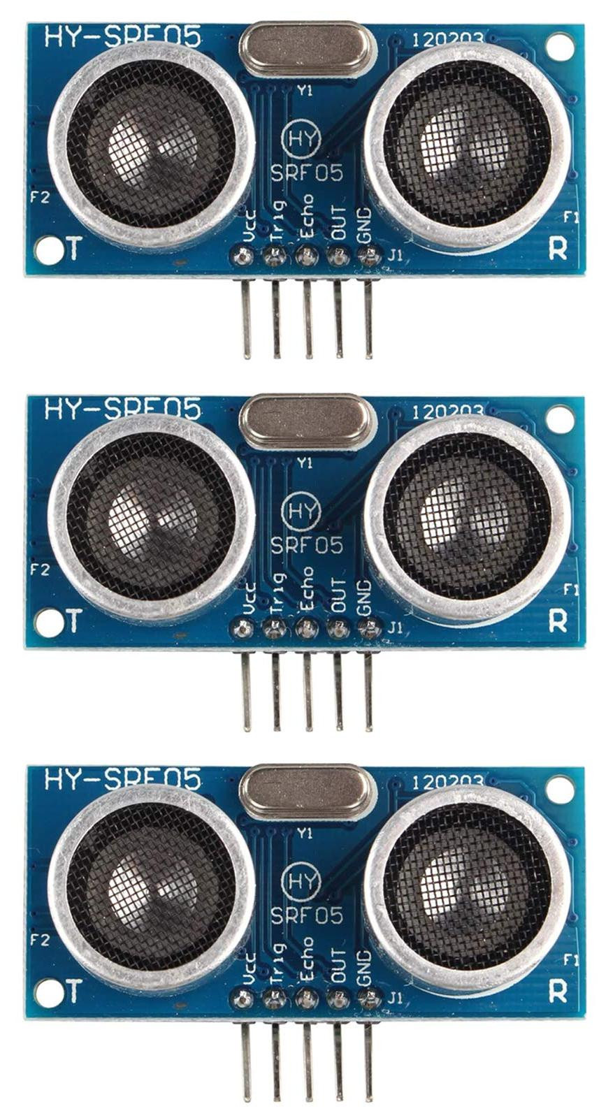 Dripio 3x Ultrasone afstandssensor module HY-SRF05 voor Arduino