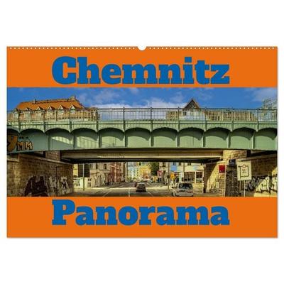 Chemnitz Ansichten (Wandkalender 2027 DIN A2 quer), CALVENDO Monatskalender