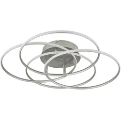 Globo Lighting Deckenleuchte   , silber Ø: 51.5