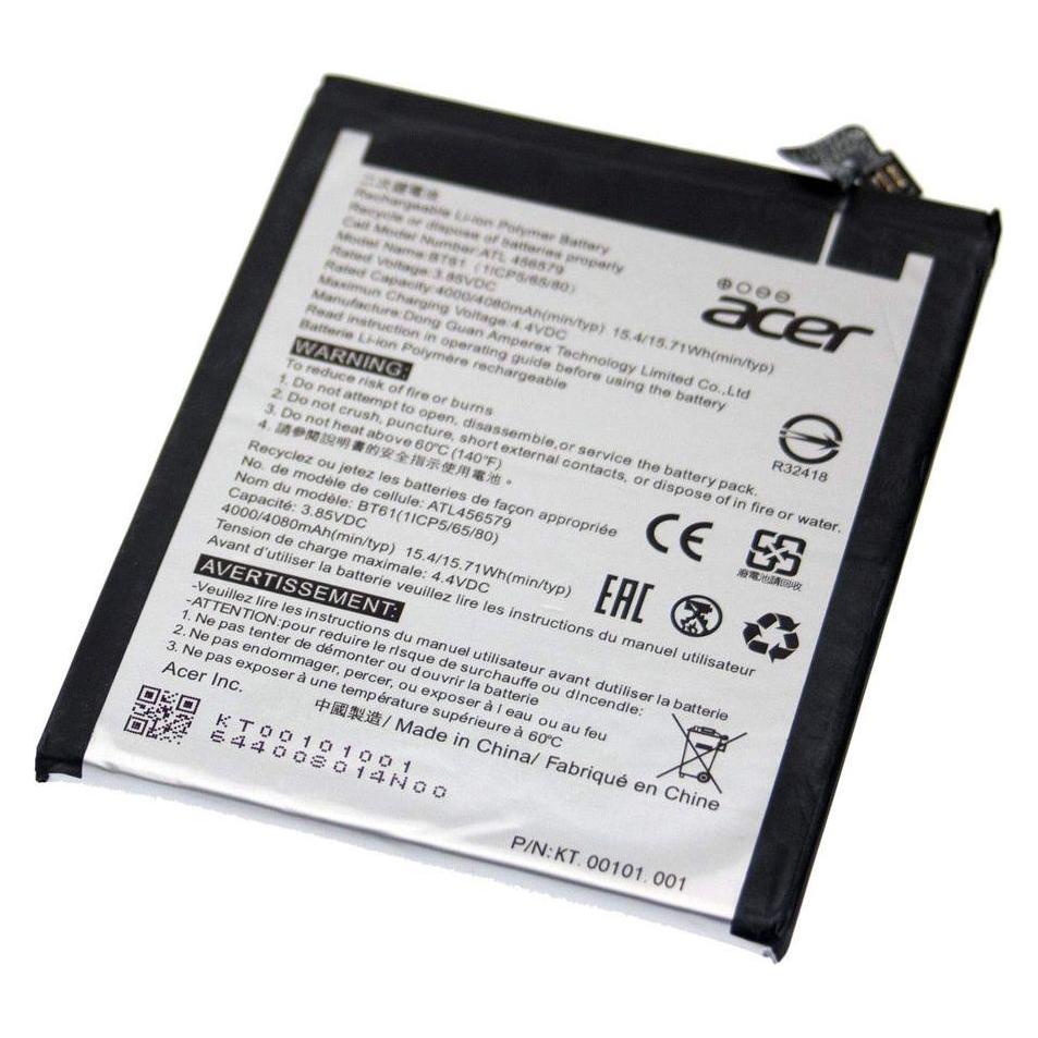Acer Battery Li-Po, 4000mAh Main (4000 mAh) (KT.00101.001)
