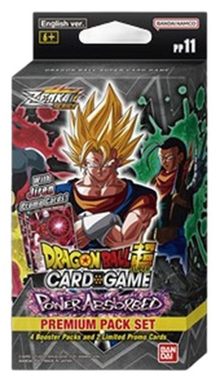 Bandai Dragon Ball Super Power Absorbed Premium Pack Set