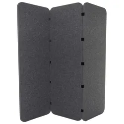 Trennwand Flexmiut Grau ca. 180x160x2,5cm