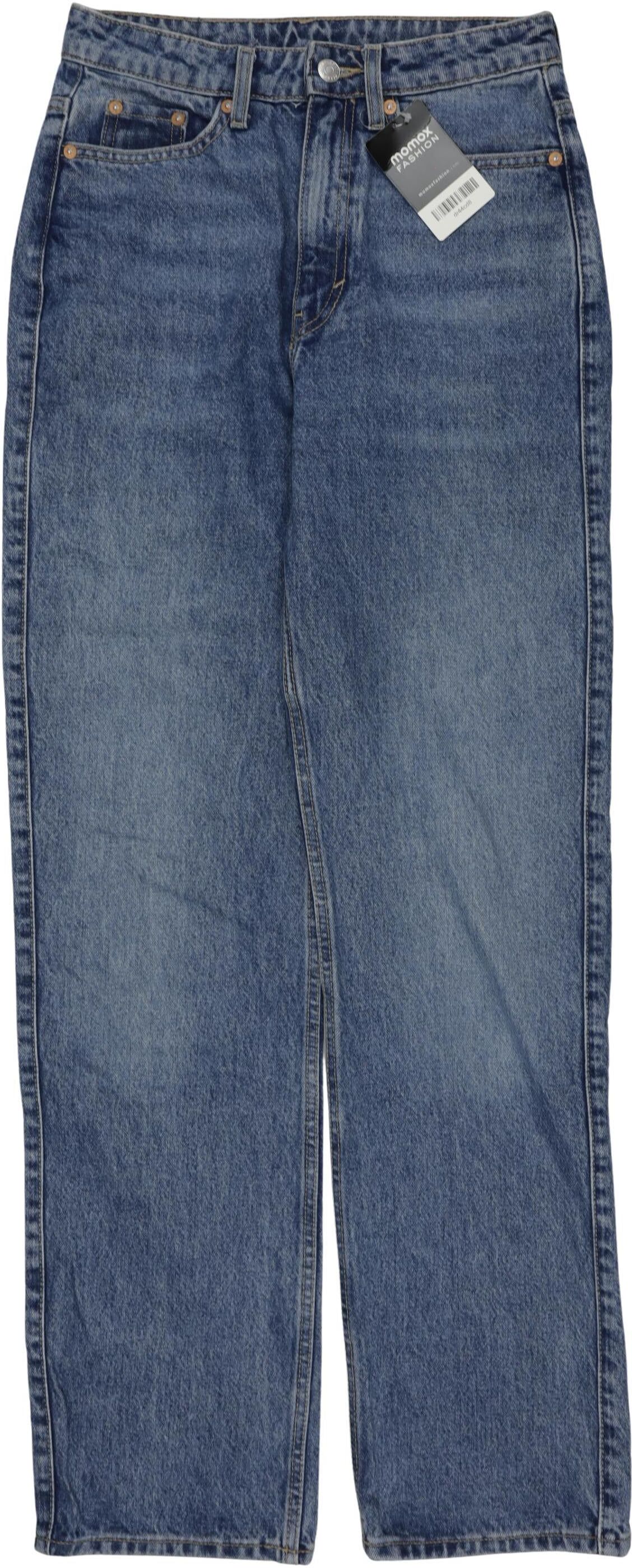 Weekday Damen Jeans, Blau, Gr. W26, Baumwolle - Second Hand