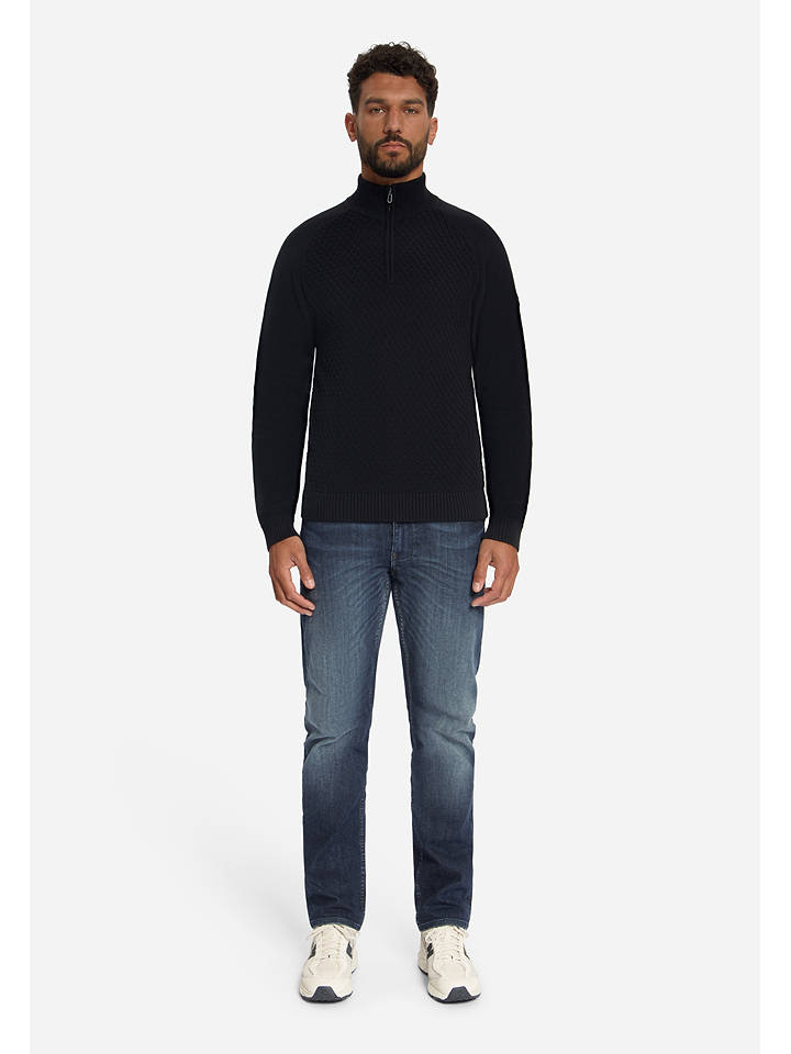 No Excess Pullover in Schwarz - L